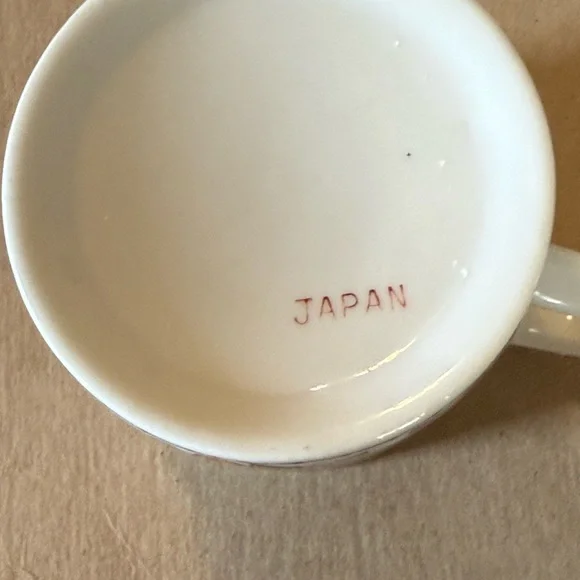 Vintage Howard Holt Japan Ceramic Mug with Orange Bird Design 70’ style MCM - Picture 6 of 6